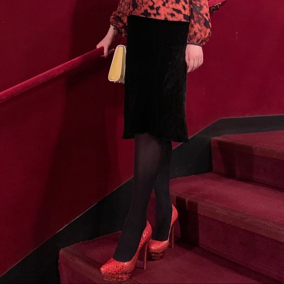 Kate Python Double Platform Pump - Picture 2 of 7